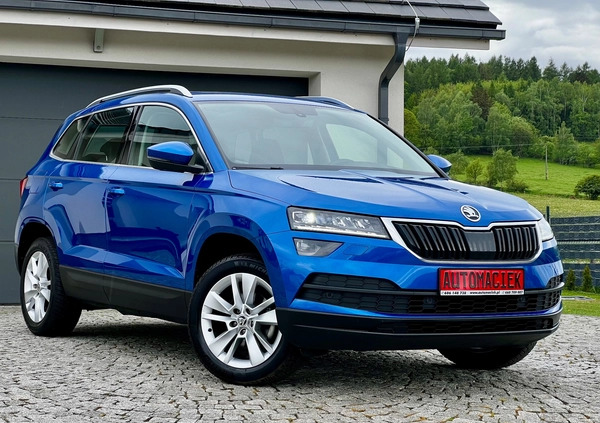 Skoda Karoq cena 79900 przebieg: 146000, rok produkcji 2020 z Miejska Górka małe 781